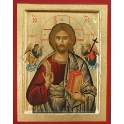 Icone Christ Pantocrator 19X16