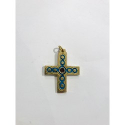 Croix pendentif bronze...