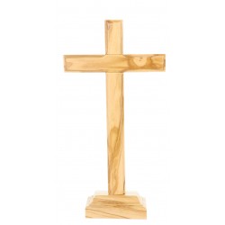 Crucifix en olivier sans...