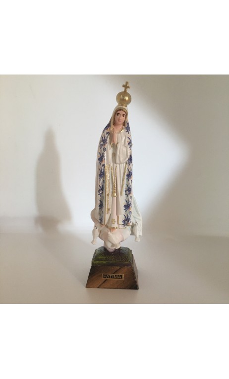 Statue Notre Dame de Fatima 18 cm