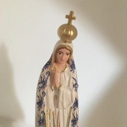 Statue Notre Dame de Fatima 18 cm