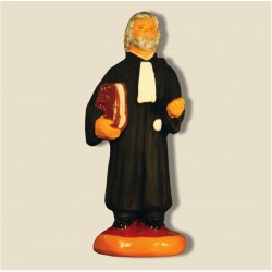 Avocat, santon Fouque 9cm