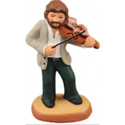 Violoniste (veste grise,...