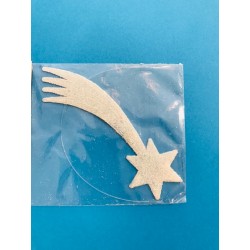 Etoile filante pailletée...