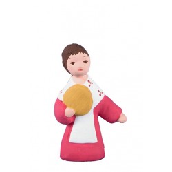 Femme à la galette, crèche...