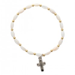 Bracelet coquillage blanc...
