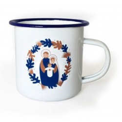 Mug émail Sainte Famille...