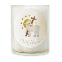 Bougie veilleuse blanche...