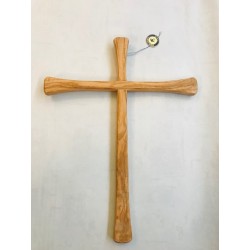 Crucifix en olivier sans...