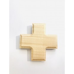 Croix carrée simple en bois...