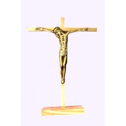 Croix en laiton, Christ...
