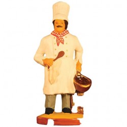 Cuisinier, santon Fouque 9cm