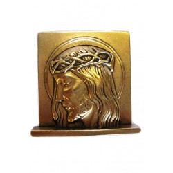 Bas relief visage Christ...