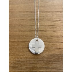 Medaille croix 4 en argent...