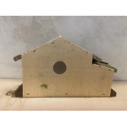 Etable-cabane en bois 20cm