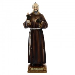Statue Padre Pio 22 cm en...