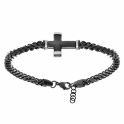 Bracelet acier PVD noir...