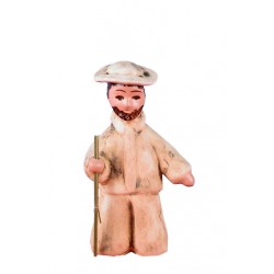 Homme à la canne, crèche...