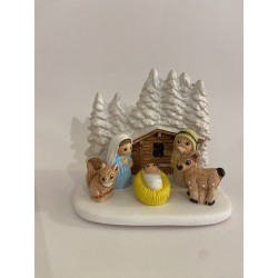 Crèche bloc Laponie