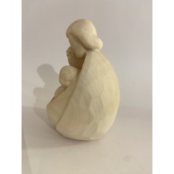 Sainte Famille sculptée en...