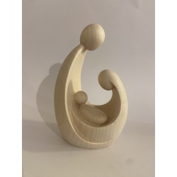 Statue Sainte Famille face...