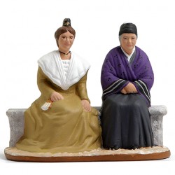 Santons De Provence Arterra - Chasseur - Collection 9 Cm - Argile Décoré à La Main