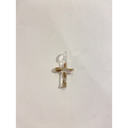 Croix en verre de Murano...