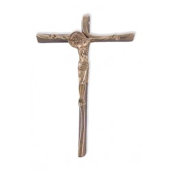Croix bronze avec Christ (à...
