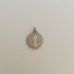 médaille Saint Benoît plaqué or