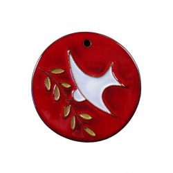 Médaillon terre cuite...