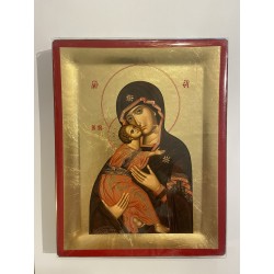 Icone Vierge Vladimir 19x16