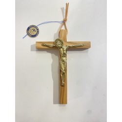 Croix murale en olivier,...