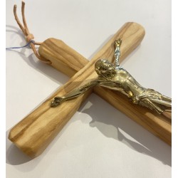 Croix murale en olivier,...