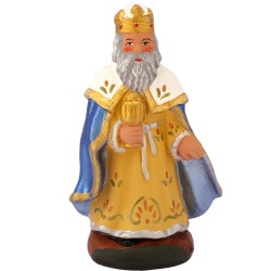 Roi bleu, santon Richard 7cm