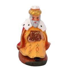 Roi rouge, santon Richard 7cm