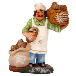 Boulanger chemise verte,...