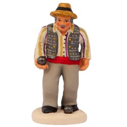 Bouliste Panisse gilet gris...