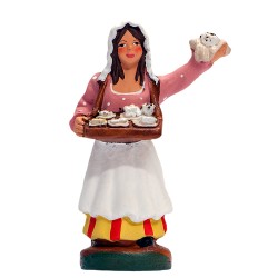 Vendeuse de fromages,...