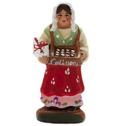 Femme aux calissons robe...