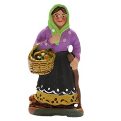 Femme aux champignons,...