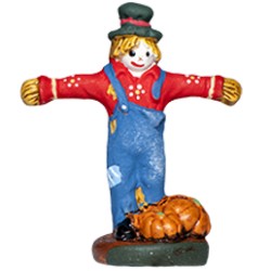 Epouvantail, santon Richard...