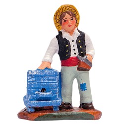 Apiculteur, santon Richard 4cm