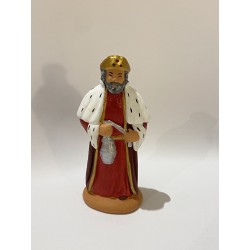 Roi debout, santon...