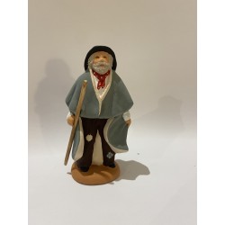 Berger au manteau, santon...