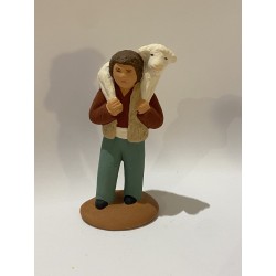 Berger à l'agneau, santon...