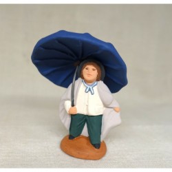 Garçonnet au parapluie,...