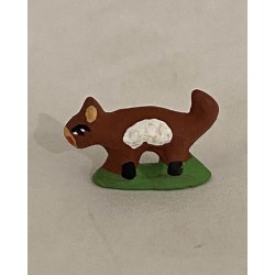 Chien, santon Filippi puces