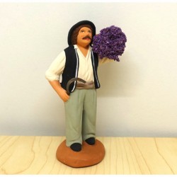 Coupeur de lavande, santon...