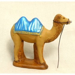 Chameau bleu, santon...