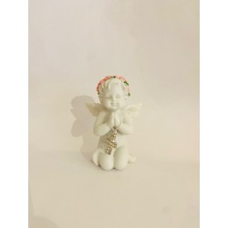 Ange résine à genoux avec...